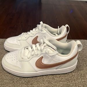New Girls Nike 4.5 White Sneakers